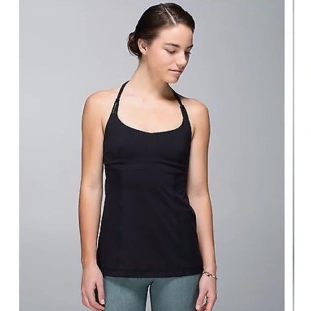 LULULEMON Alight Halter Tank Braided Aqua - Picture 10 of 10